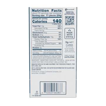 LILY'S Extremely Dark Extra Dark Chocolate Style No Sugar Added, Sweets Bars, 2.8 oz (12 Count)