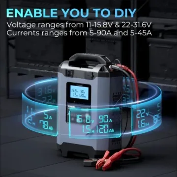 TOPDON Tornado 90000 Smart Car Battery Charger - 90Ah