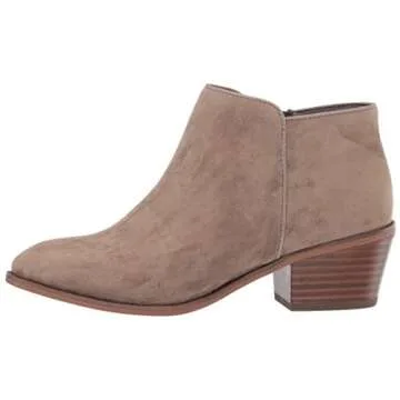 Amazon Essentials Women's Ankle Boot, Taupe, 8
