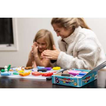 Sargent Art 24ct Class Pack Modeling Clay, Assorted 24 Pack, Non-Hardening