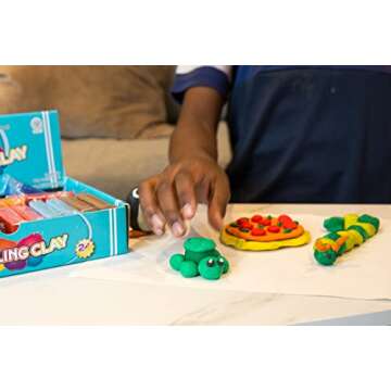 Sargent Art 24ct Class Pack Modeling Clay, Assorted 24 Pack, Non-Hardening