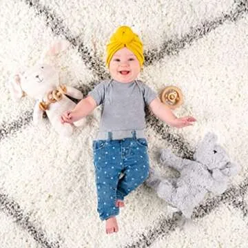 Apericots Super Soft Cotton Blank Plain Comfy Baby Short Sleeve Bodysuit Brown 12 Months