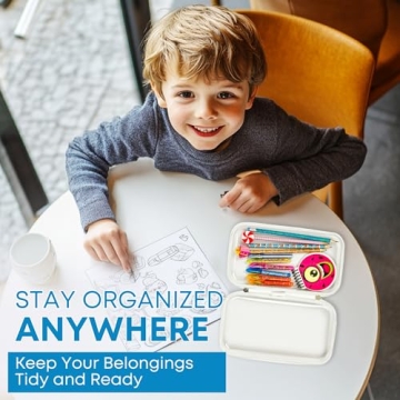 Tidy Pockets Clear Zipper Case - Perfect for Travel & Organization