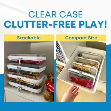 Tidy Pockets Clear Zipper Case - Perfect for Travel & Organization