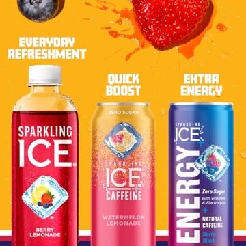 Sparkling Ice Berry Lemonade Zero Sugar Beverage