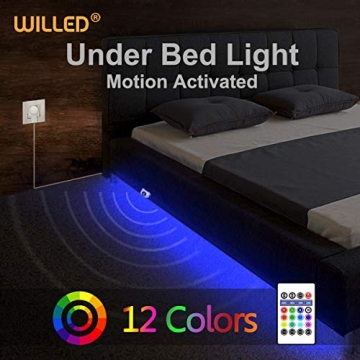 WILLED Under Bed Motion Sensor LED Strip Lights