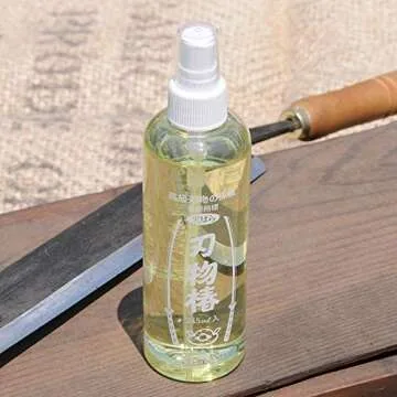 KUROBARA 100% Pure Tsubaki Japanese Cutlery Knife Maintenance Camellia Oil (8.3 oz) Dispenser