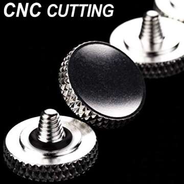 Camera Shutter Button (2 Pack/Silver) Upscale and Delicate Soft Shutter Release Button