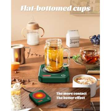 HouseSapp Coffee Mug Warmer – Keep Your Drinks Hot