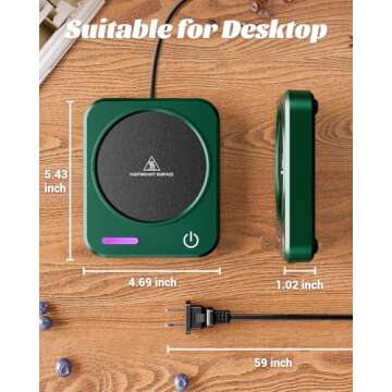 HouseSapp Coffee Mug Warmer – Keep Your Drinks Hot