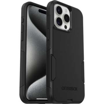 OtterBox iPhone 15 Pro MAX Commuter Series Case Black
