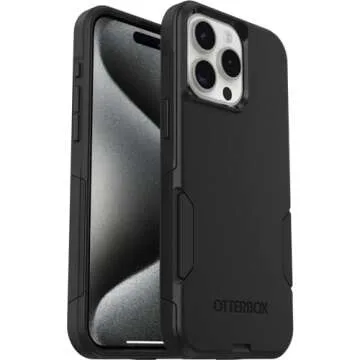 OtterBox iPhone 15 Pro MAX Commuter Series Case Black