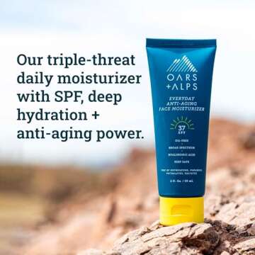 Oars + Alps SPF 37 Sunscreen & Anti-Aging Moisturizer