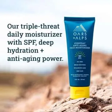 Oars + Alps SPF 37 Sunscreen & Anti-Aging Moisturizer
