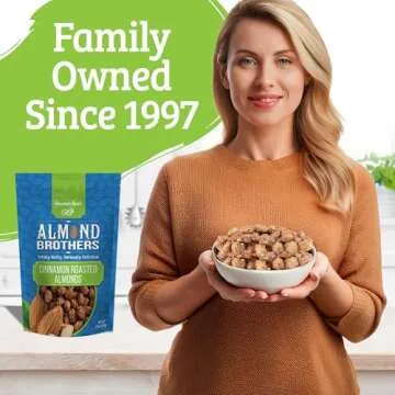 Delicious Hand Crafted Cinnamon Almonds - 2 Pound Pack