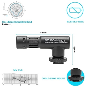 BESSDOMM Smartphone Video Kit for Vlogging and Streaming
