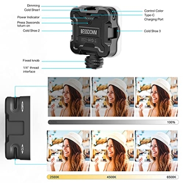 BESSDOMM Smartphone Video Kit for Vlogging and Streaming