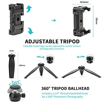 BESSDOMM Smartphone Video Kit for Vlogging and Streaming