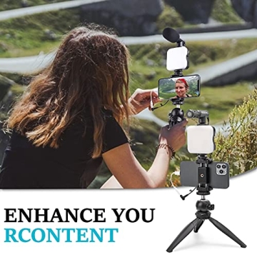 BESSDOMM Smartphone Video Kit for Vlogging and Streaming