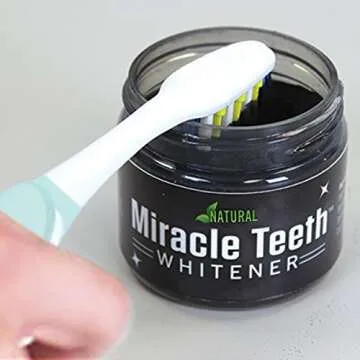 Ontel Natural Teeth Whitener - Safe Charcoal Powder