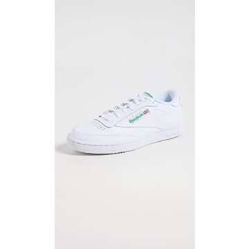 Buy Reebok Men's Club C 85 Sneakers in White/Green - Trendy & Comfortable