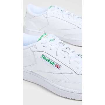 Buy Reebok Men's Club C 85 Sneakers in White/Green - Trendy & Comfortable