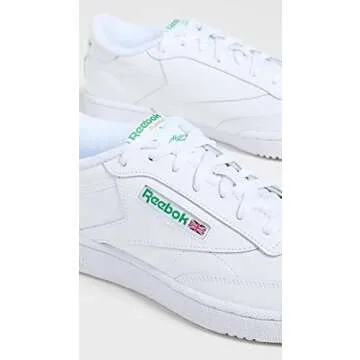 Buy Reebok Men's Club C 85 Sneakers in White/Green - Trendy & Comfortable