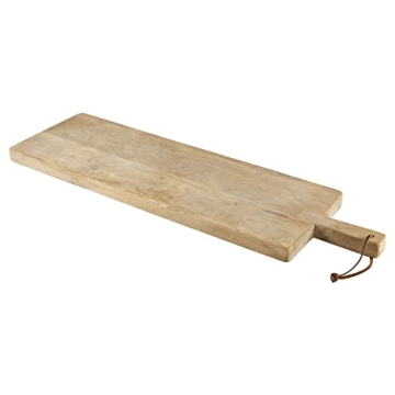 Santa Barbara Mango Wood Charcuterie Board 40 x 12-Inch Natural