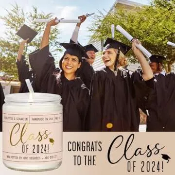 Graduation Gifts for Her Eco-Friendly Soy Candle