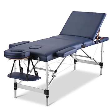 CHRUN Portable Massage Table - Adjustable, Durable & Comfortable for Professionals