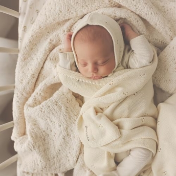 Organic Cotton Baby Swaddle Blanket Ideal for Infants