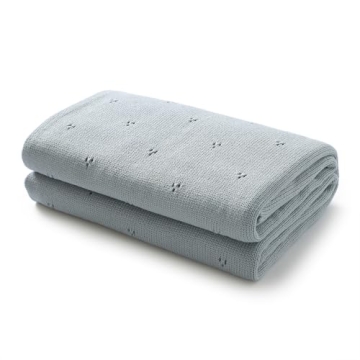 Organic Cotton Baby Swaddle Blanket Ideal for Infants