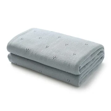 Organic Cotton Baby Swaddle Blanket Ideal for Infants