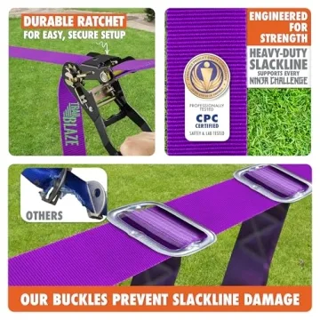 Ninja Warrior Obstacle Course for Kids Adventure Fun