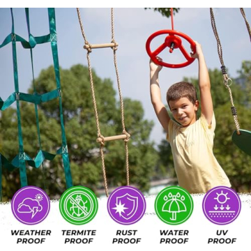 Ninja Warrior Obstacle Course for Kids Adventure Fun