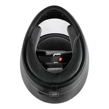 XFMT DOT Adult Motorcycle Flip Up Full Face Helmet Street Dirt Bike ATV Helmets (Carbon Fiber, X-Large)