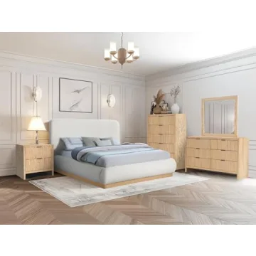 Art Deco Night Stand by Meridian Furniture - Unique & Elegant