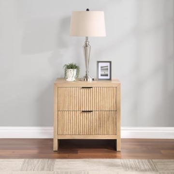 Art Deco Night Stand by Meridian Furniture - Unique & Elegant