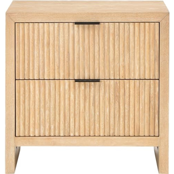 Art Deco Night Stand by Meridian Furniture - Unique & Elegant
