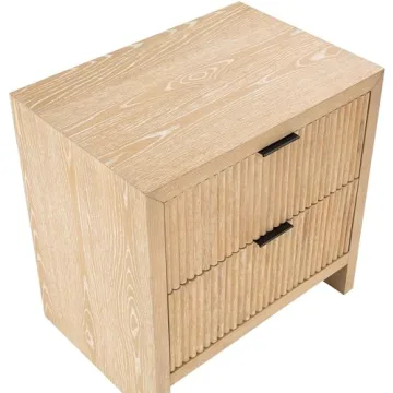 Art Deco Night Stand by Meridian Furniture - Unique & Elegant