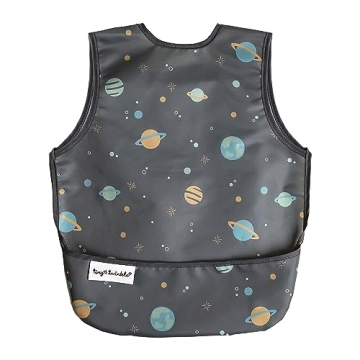 Tiny Twinkle Waterproof Baby Bib - Fun Designs, Easy Clean Up, Perfect for Travel