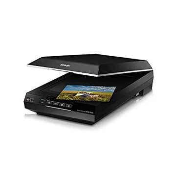 Epson Perfection V600 Photo Wired USB Connectivity Color Scanner - 6400 x 9600 dpi, Enlargements up to 17" x 22" Flatbed Image Scanner