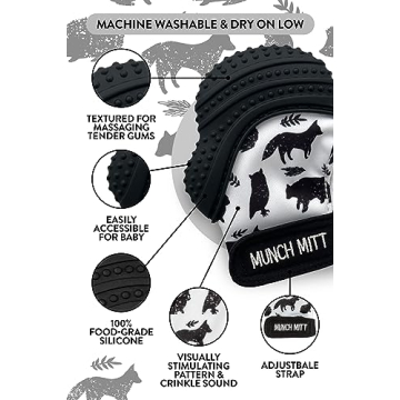 Malarkey Kids Teething Mitten - Relieve Teething Pain Safely