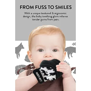 Malarkey Kids Teething Mitten - Relieve Teething Pain Safely