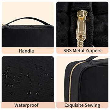 CUBETASTIC Travel Toiletry Bag for Women - Stylish & Functional