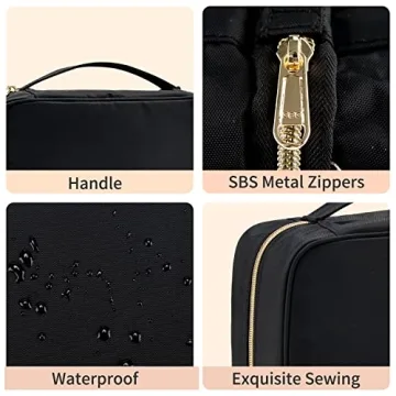 CUBETASTIC Travel Toiletry Bag for Women - Stylish & Functional