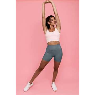 Kamo Fitness Ellyn High Waisted Yoga Shorts - Stylish & Comfy