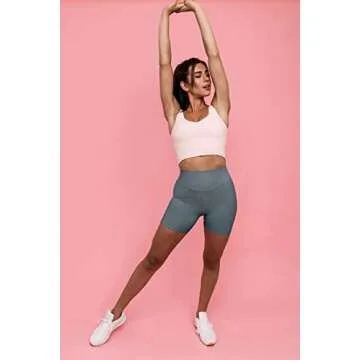 Kamo Fitness Ellyn High Waisted Yoga Shorts - Stylish & Comfy