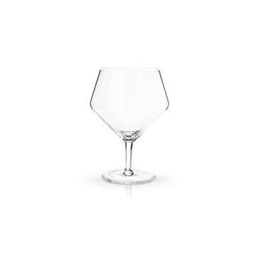Viski Angled Stemmed Gin & Tonic Glasses for Cocktail Lovers