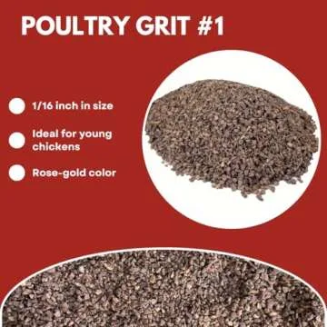Cherry Stone Poultry Grit for Healthy Chickens and Turkeys
